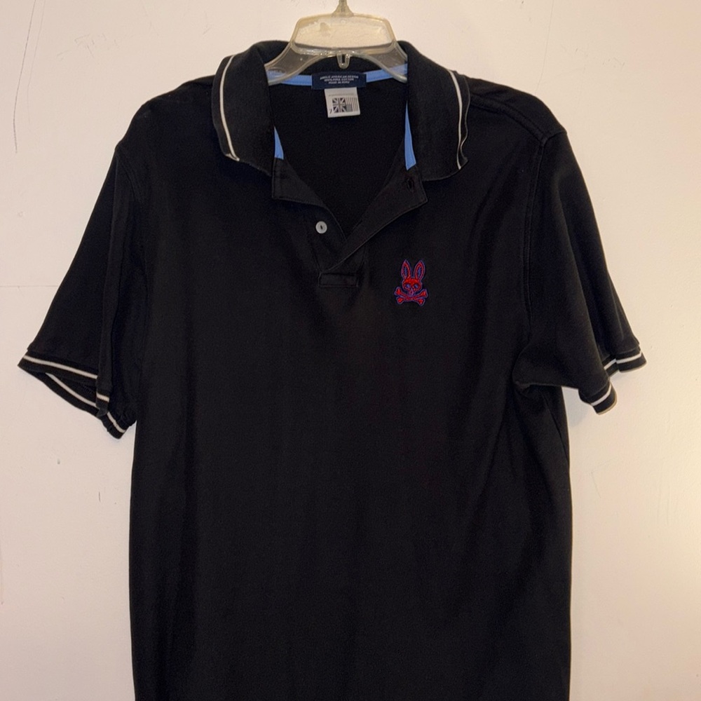 Men’s Psycho bunny polo☠️🐰SOLD